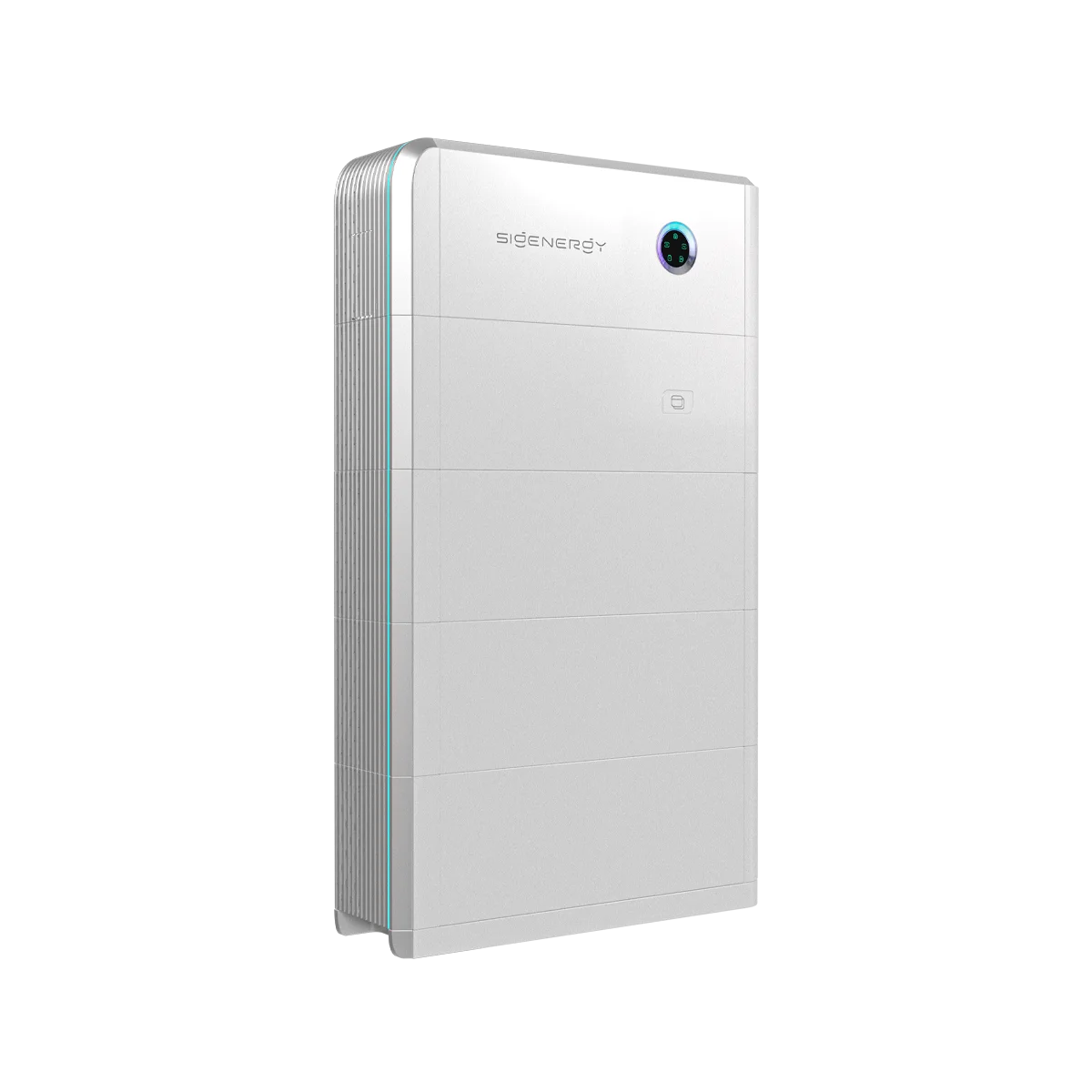 Système de batterie modulaire SigenStor avec modules blancs empilés
